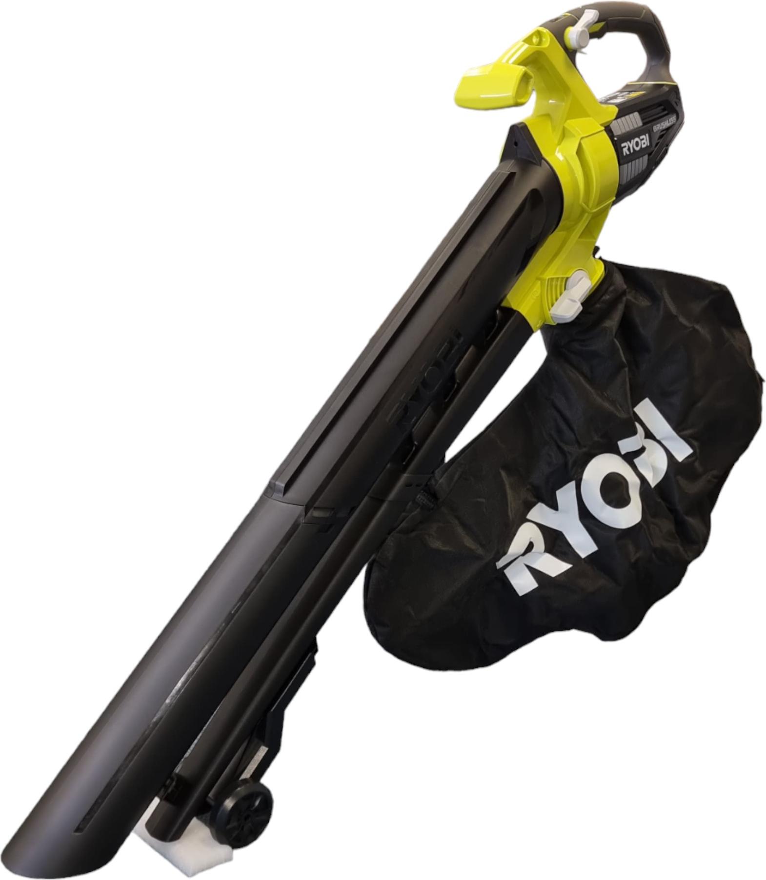 Ryobi obv18 one+ 18v cordless brushless garden vacuum and leaf blower best sale