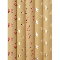 Zoewie Christmas paper 'Shining Moments (Wrapping paper, 5 x)
