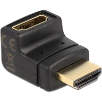 Delock HDMI Stecker > HDMI Buchse 90° oben (HDMI, 2.79 cm)