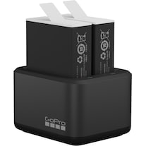 GoPro Dual Battery Charger + Enduro (Stromversorgung, Hero 12, Hero 11, Hero 10, Hero 9)