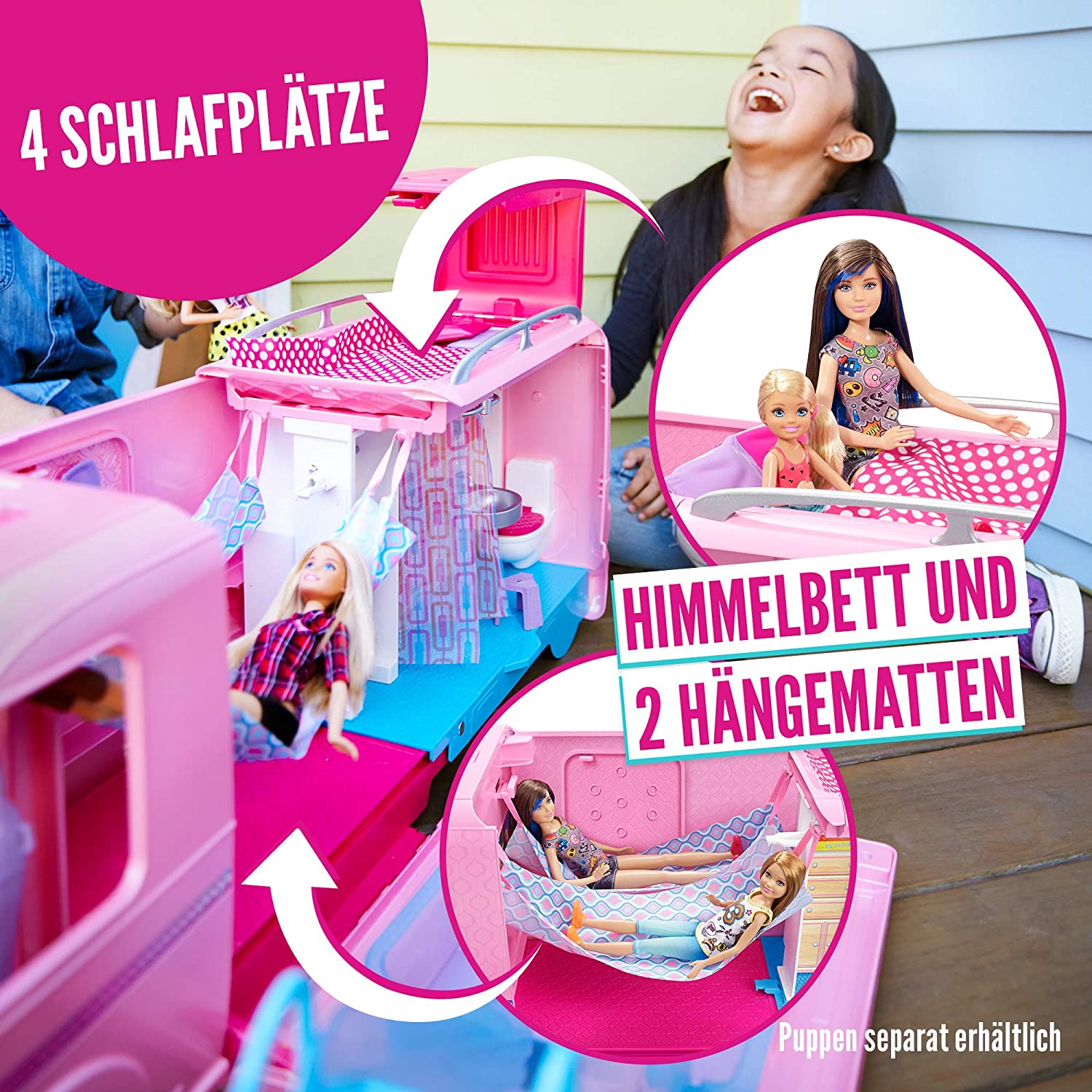 Barbie Super adventure campers buy at Galaxus