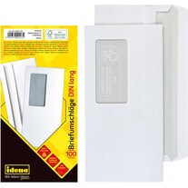 Idena BU DL white 75g 100s sk w.F. FSC-Mix (DIN long (11 x 22 cm))