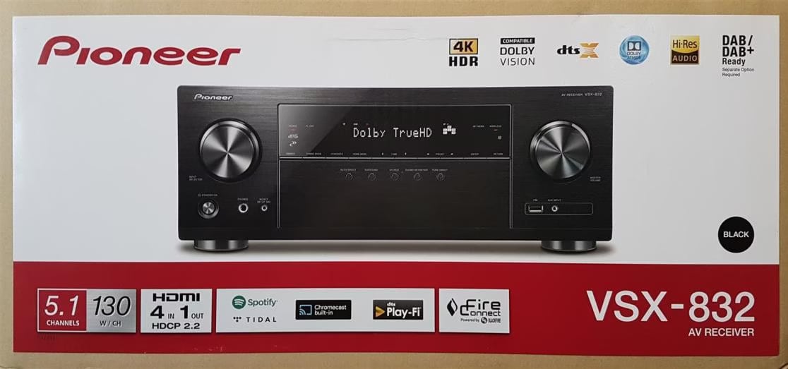Pioneer AVレシーバ VSX-832 Pioneer VSX-832 A/V Receiver Review | Sound & Vision