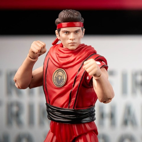 Hasbro Power Rangers X Cobra Kai Lightning Collection - Action Figure Miguel Diaz Red Eagle Ranger 15 Cm