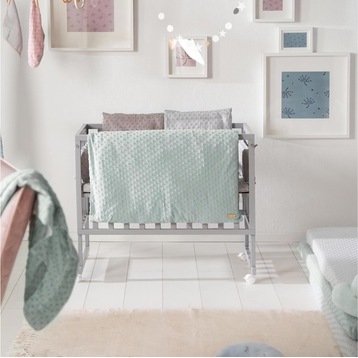 Organic Spannbezug für Wickelauflagen 75x85 cm 'Frosty Almond' - Beige Organic Spannbezug für Wickelauflagen 75x85 cm 'Frosty Almond' - Beige