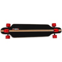 Ferrari FERRARI bamboo skateboard Longboard, black, FBW15
