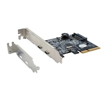 Exsys GmbH 2 Port USB 3.2 Gen2 PCIe (x4) Card with 2x C™ Connector (Asmedia)