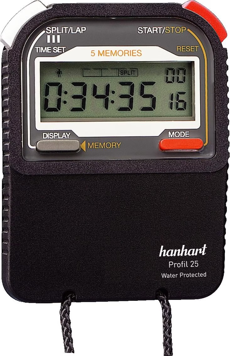 Spectron Hanhart Stoppuhr Bedienungsanleitung Hanhart Table