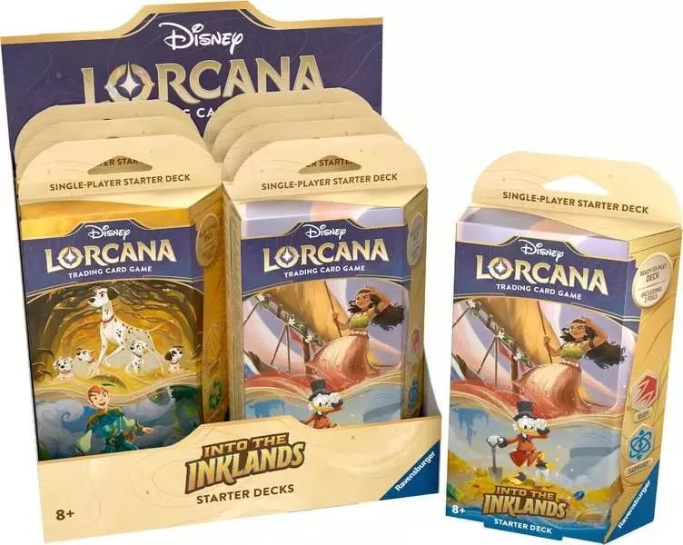 Lorcana: 対戦用 Starter Decks 英語版 4種セット (3) Amazon.com: Ravensburger Disney Lorcana TCG: Into The