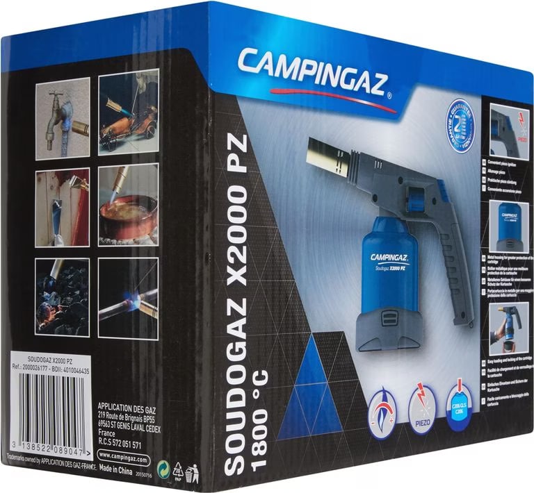 Campingaz Feinbrenner X 1650 mit spitzer Flamme passend für SOUDOGAZ® X 2000 PZ, X 2000