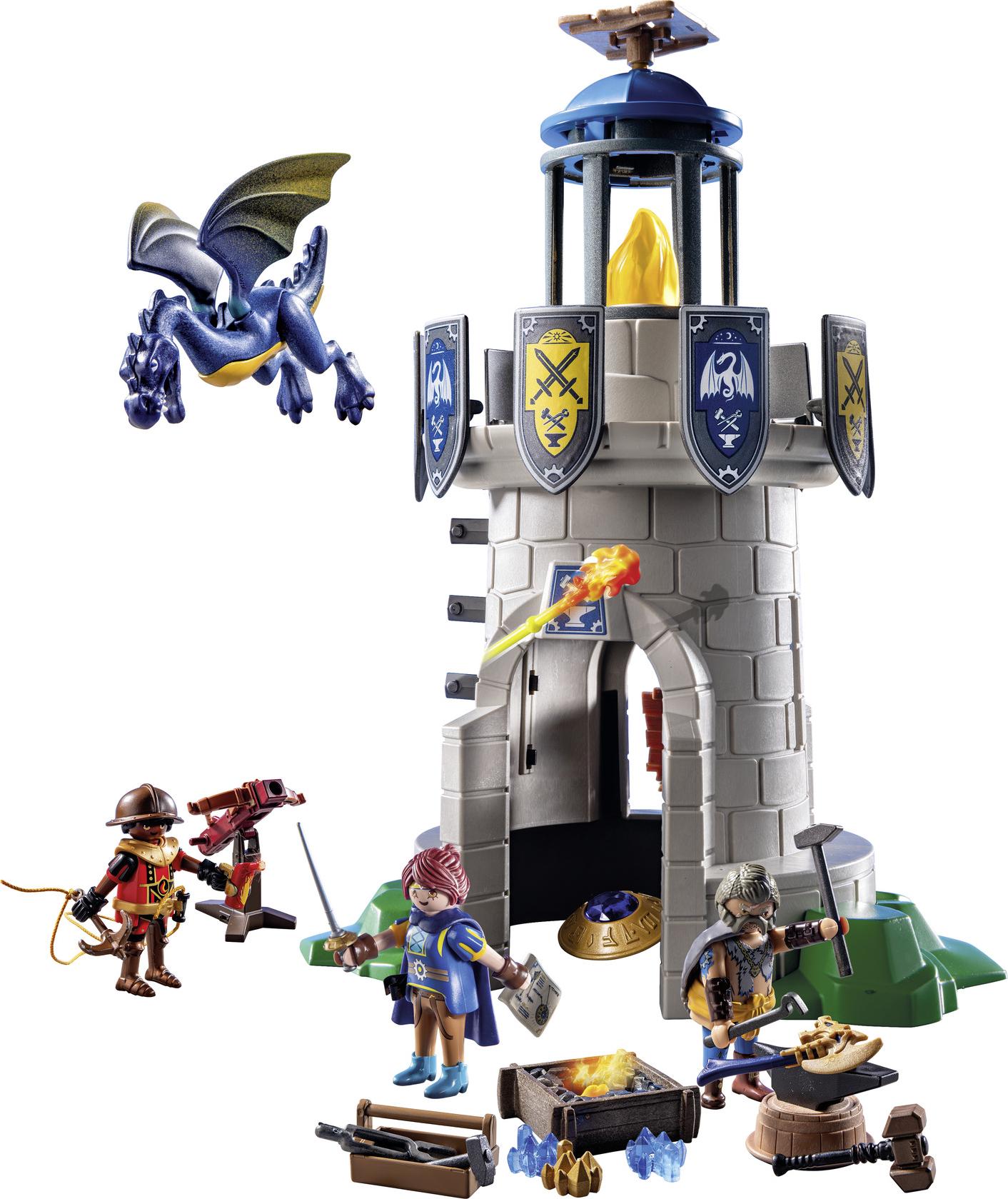 Playmobil Knight's tower with blacksmith and dragon - buy at