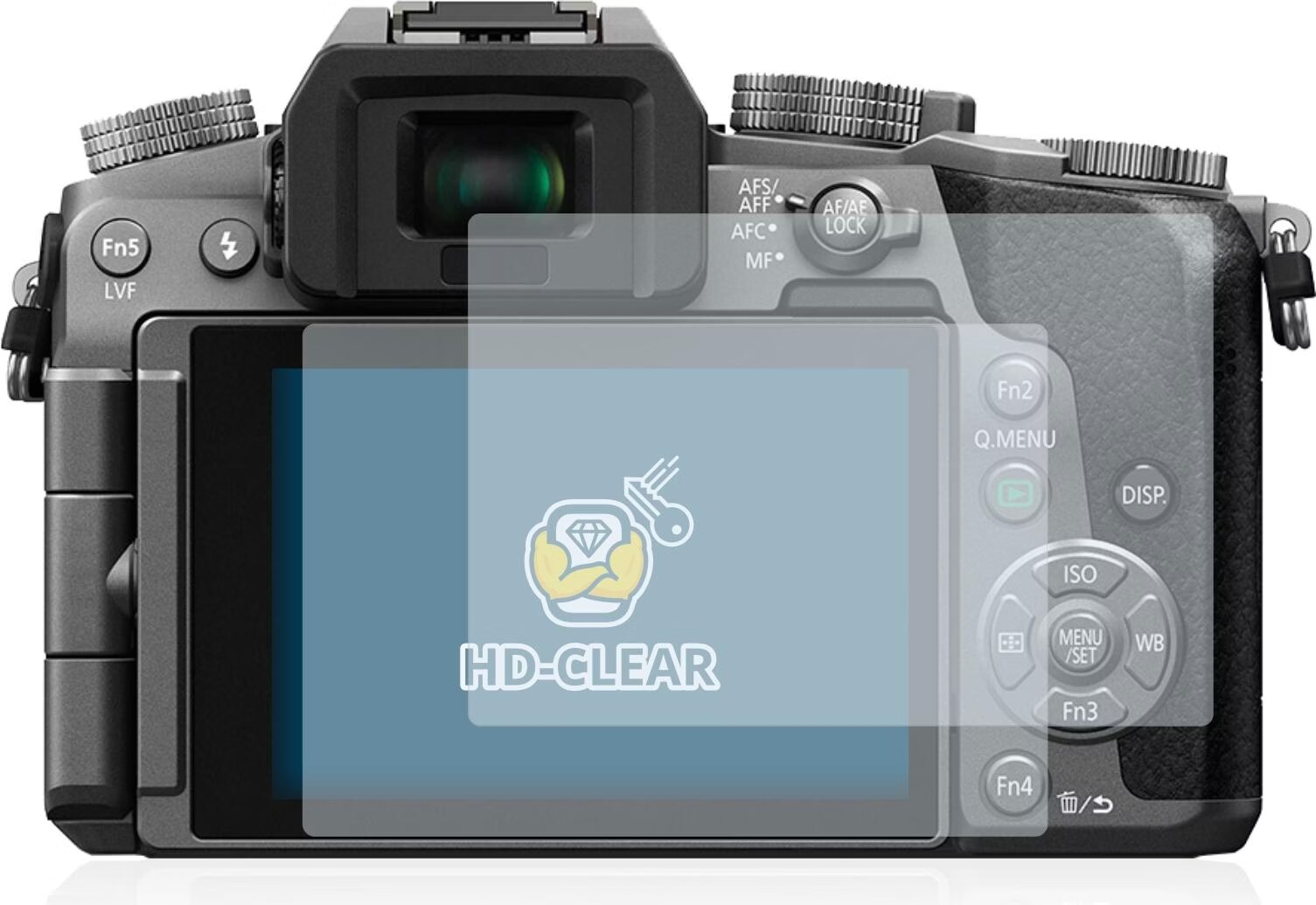 Brotect Glas Screenprotector Compatibel Met Panasonic Lumix DC-GH6  3 Stuks Beschermglas Met 9h Hardheid