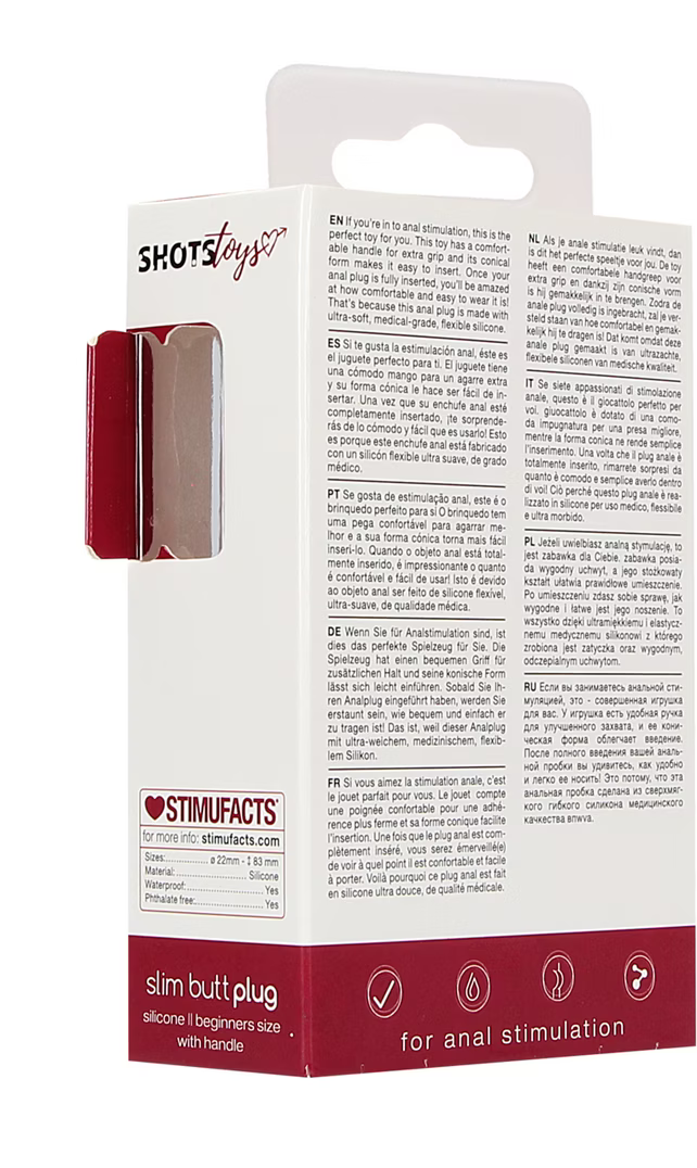 Doc Johnson Slim Butt Plug - buy at Galaxus