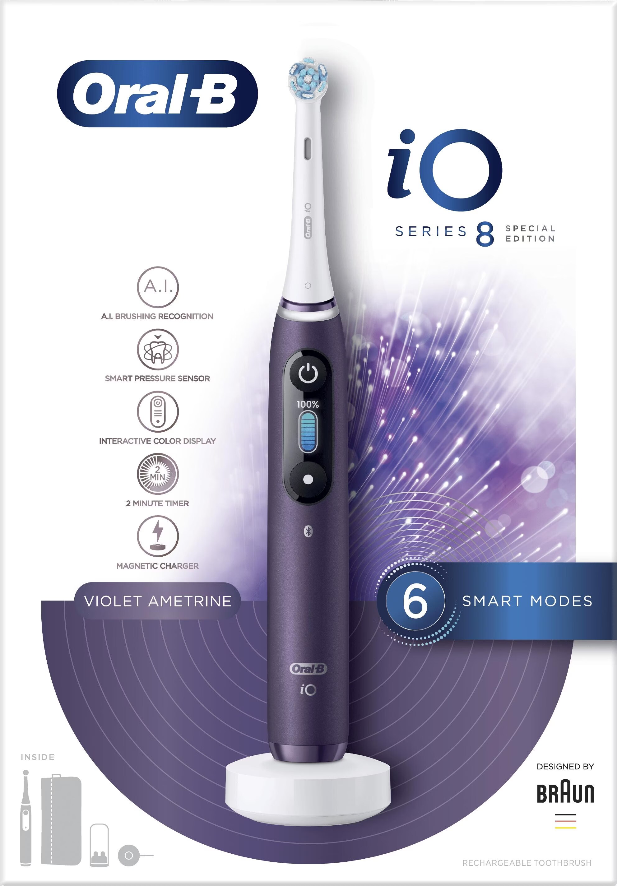 Oral-B iO Series 8 Special Edition Violet Ametrine - buy at Galaxus