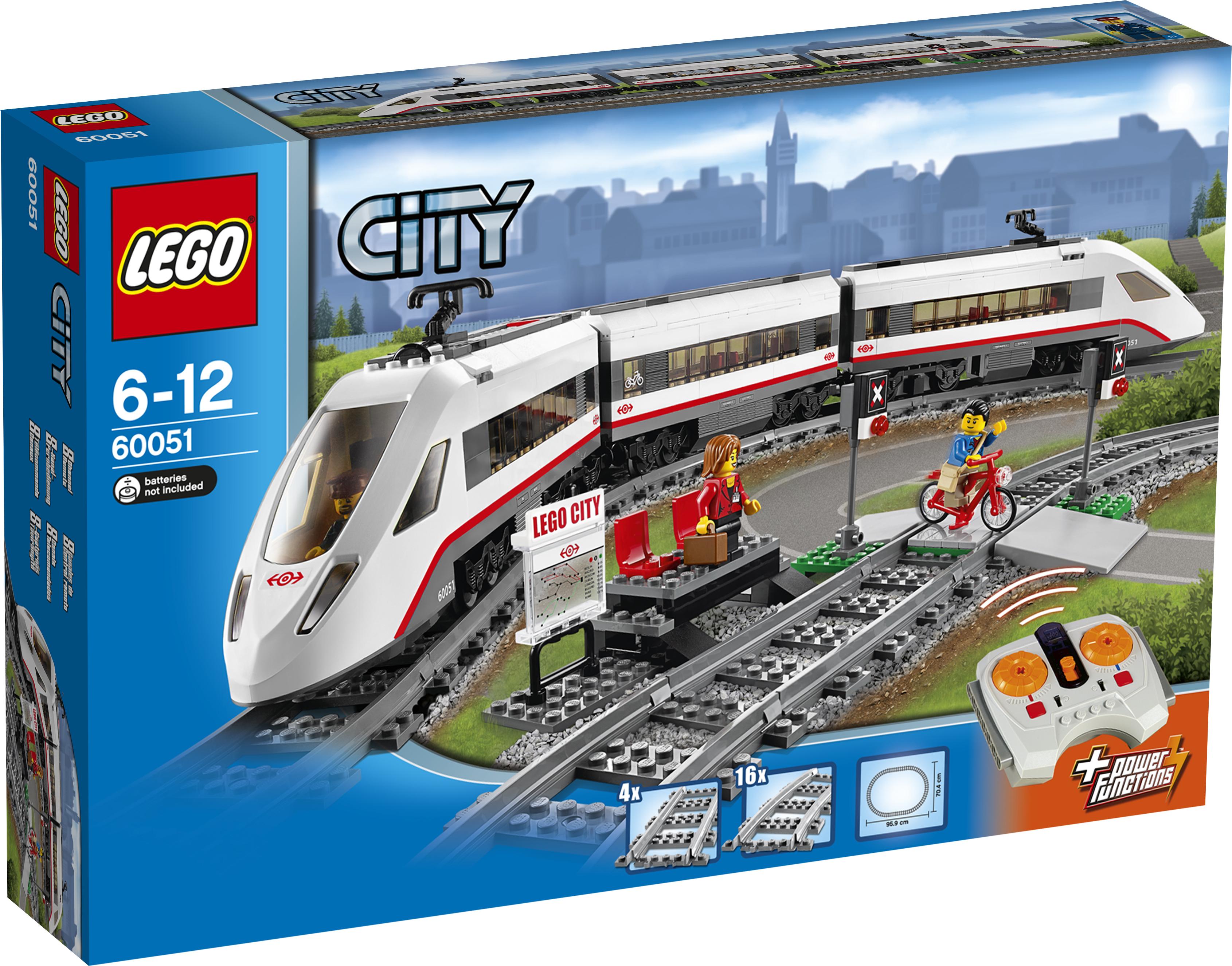 もちぃ LEGO High-speed Passenger Train Set 60051 | Brick Owl - LEGO
