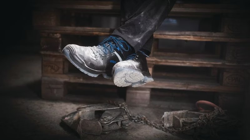 Atlas ESD-Sicherheitshalbschuh Sl 725 XP Blue Width 10 After en Iso 20345 S3 in Size 44