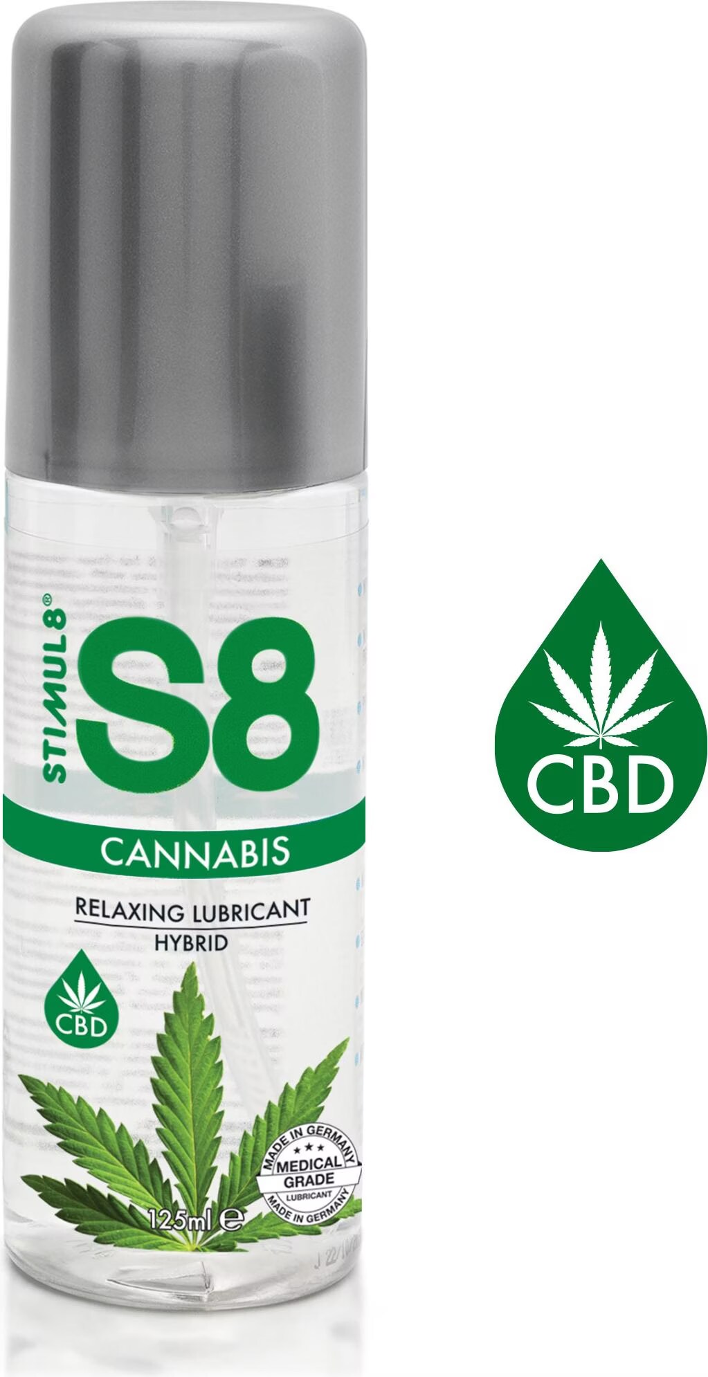 Stimul8 S8 Hybrid Cannabis Lube 125ml - buy at Galaxus - Galaxus