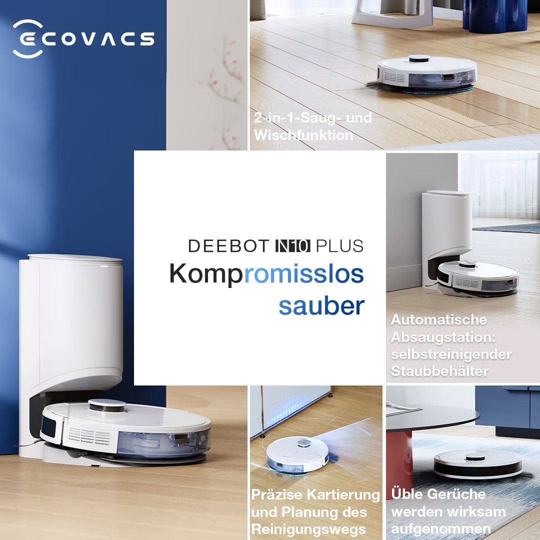 Ecovacs DEEBOT N10 PLUS - buy at Galaxus
