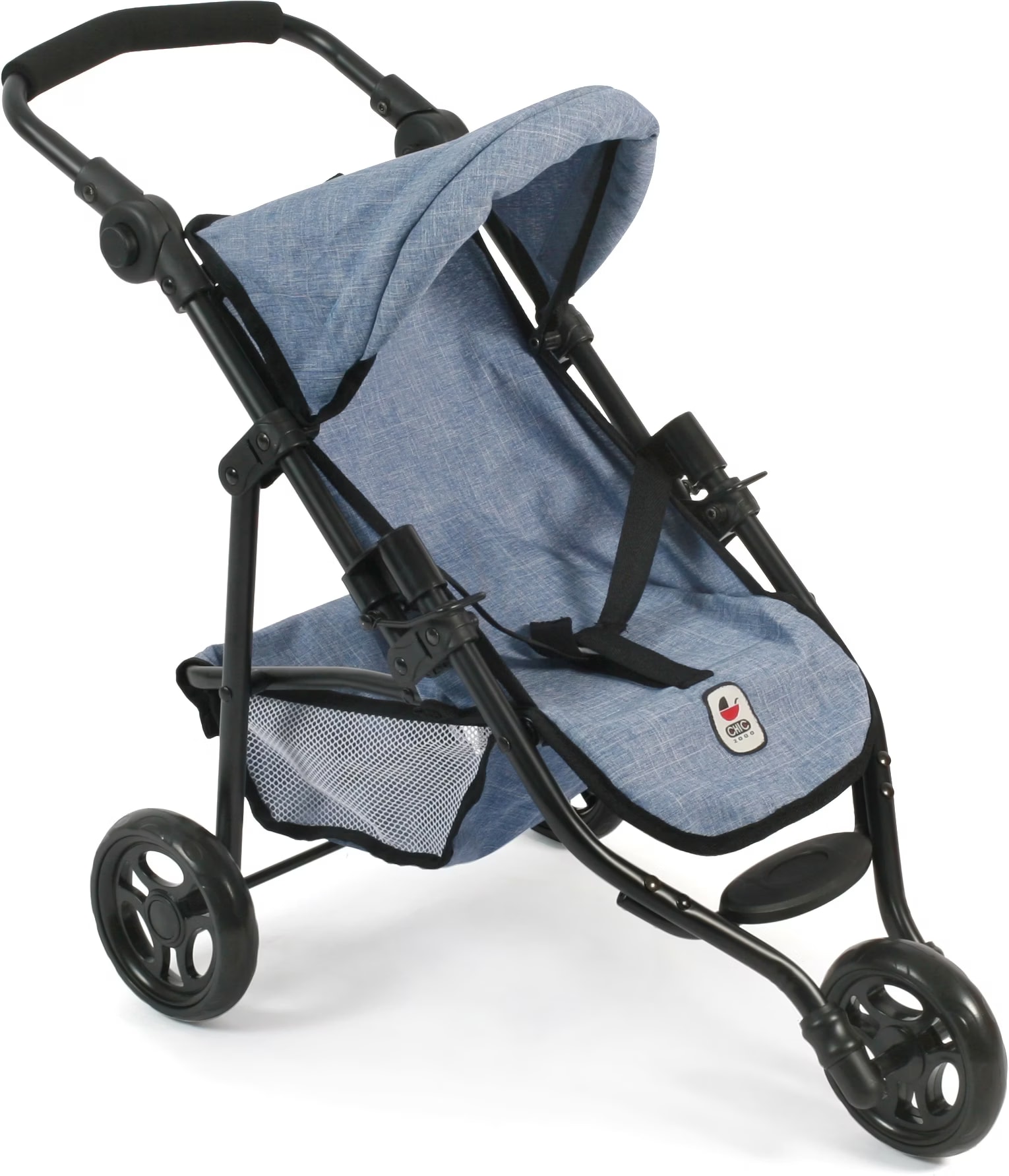 Bayer Chic 2000-Chariot à Tirer Skipper Petit Chariot Pour Peluche Et Poupees Jeans Gris 660 76 46 X 30 X 29 Cm Amz B079qr1v2s
