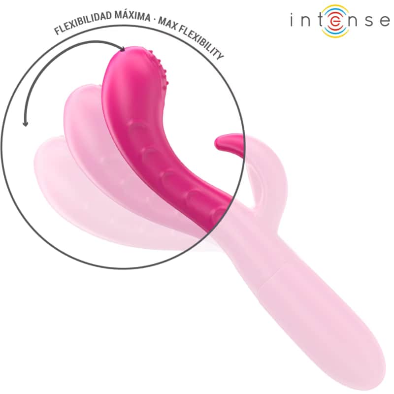 Intense Amara Vibrator Mit Stimulierender Zunge 10 Vibrationen Rosa