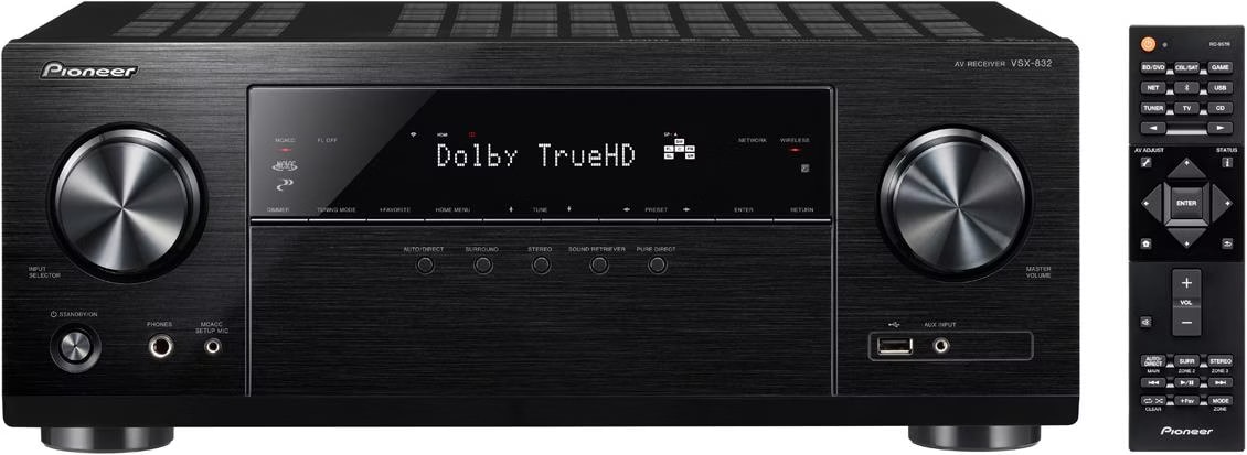 Pioneer AVレシーバ VSX-832 Pioneer VSX-532 and VSX-832 5.1 Channel AV Receiver Preview