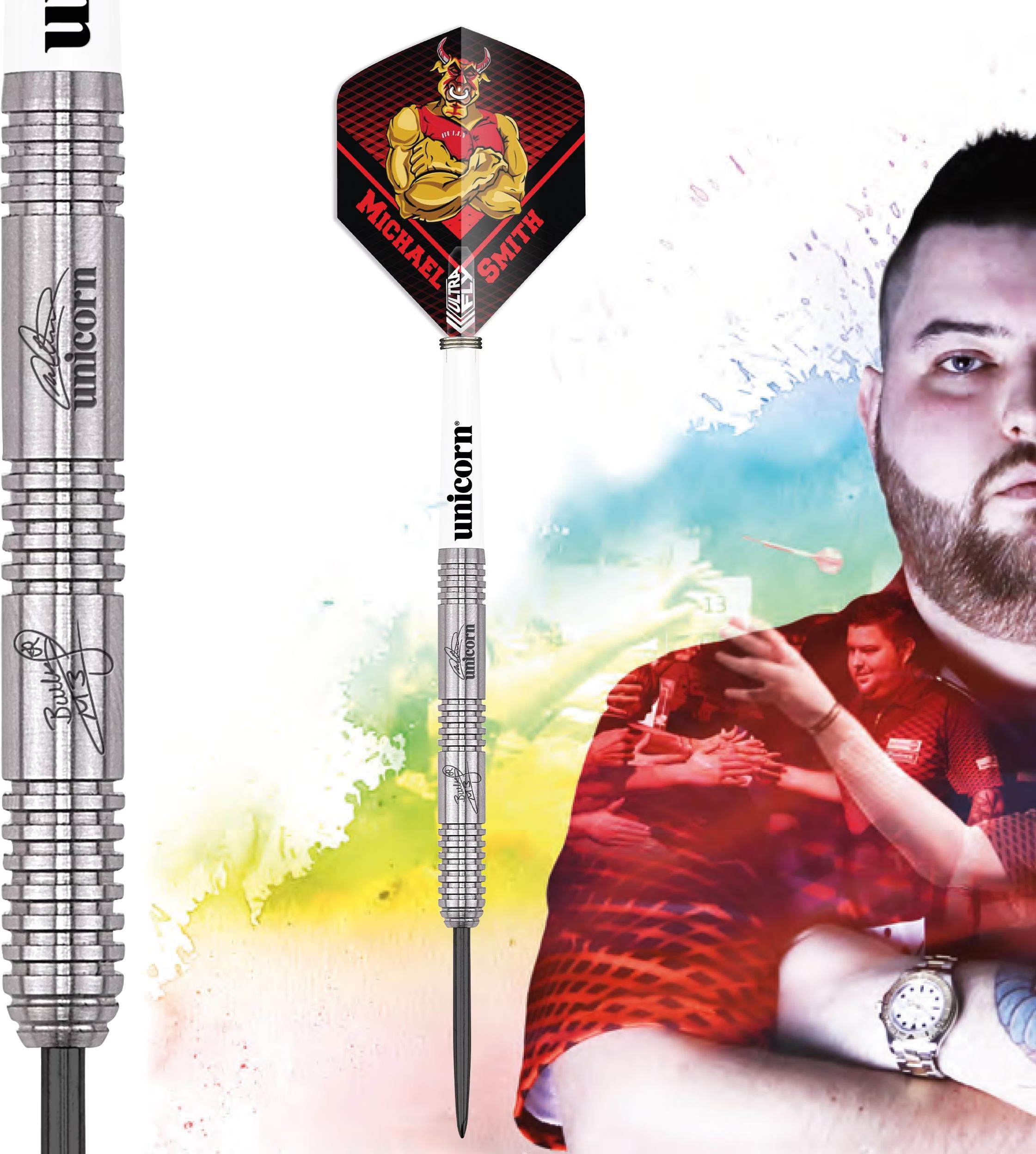 ダーツ unicorn PREMIER Michael Smith STEEL22g Unicorn Michael Smith 22g darts review - YouTube